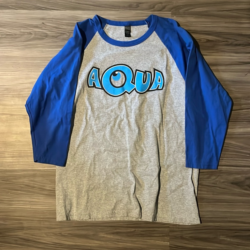 Aqua 2018 concert baseball shirt